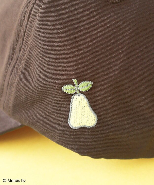 Green Parks ｍｉｆｆｙ／刺しゅうツイルキャップ Brown