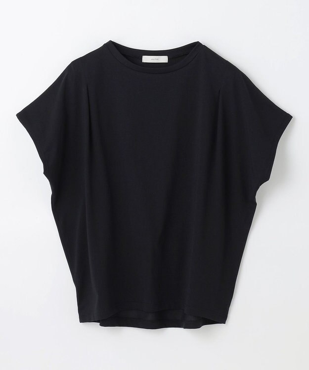 ANY エニィファンクションフレンチスリーブTシャツ ブラック