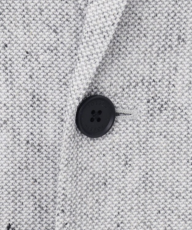 JOSEPH HOMME リネンドビージャージー　カットソージャケット ライトグレー系