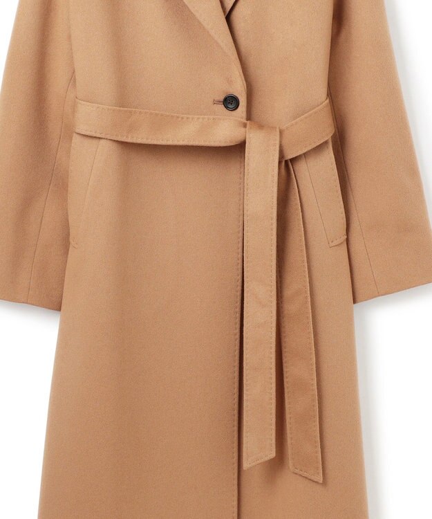 23区 MTRカシミヤビーバー チェスター コート キャメル系