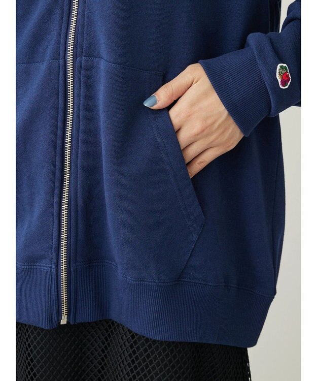 Green Parks ■ＦＲＵＩＴ　ＯＦ　ＴＨＥ　ＬＯＯＭ　ロゴパーカー Navy