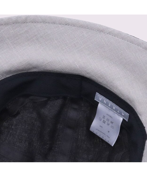 ATRENA 【日本製】ギャザークロッシェ ブラウン