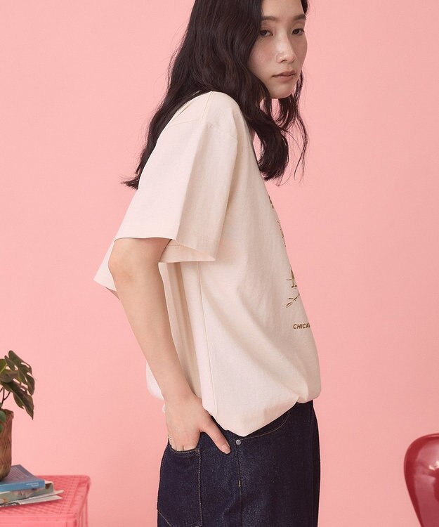 AMERICAN HOLIC 【PENNEY'S】アソートロゴTシャツ Ivory