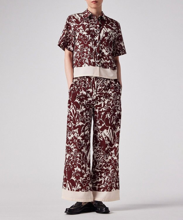 Paul Smith Avant Garden ワイドパンツ ダークレッド