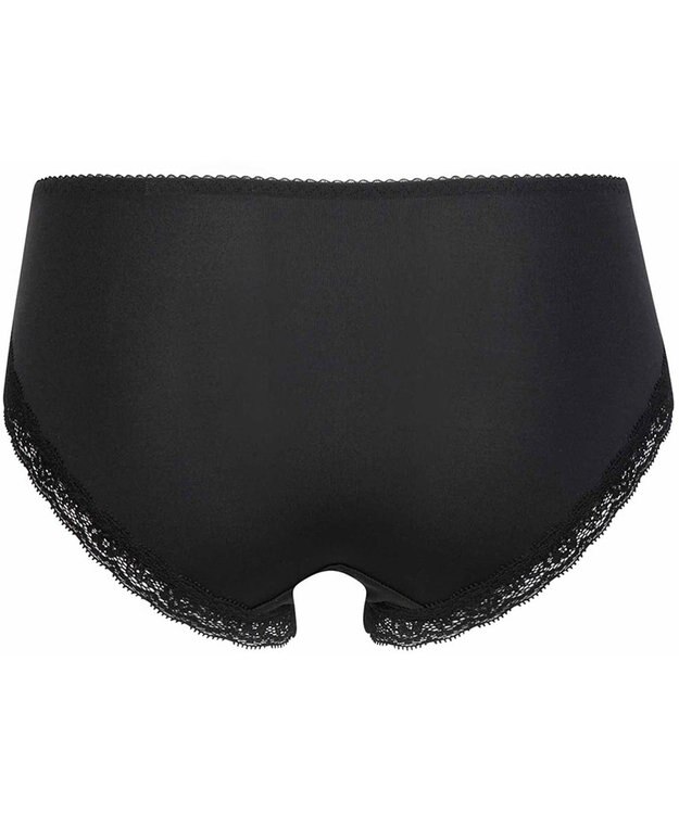 WACOAL ショーツ 【ハグするブラ】 BXB418とペア はきこみ丈あさめ ナイロンベア天竺素材(バック) レディース PXB118 /ワコール ブラック