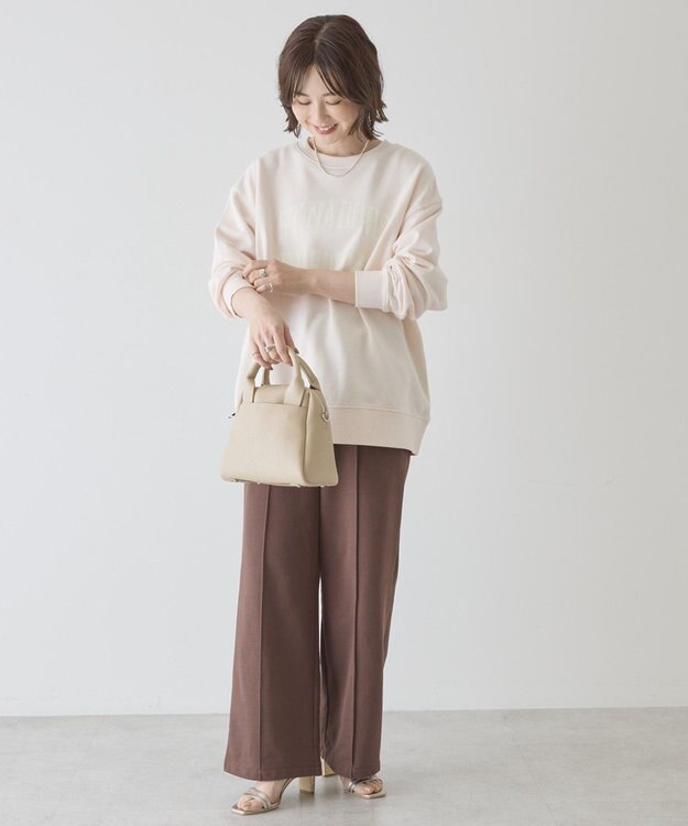 AMERICAN HOLIC カレッジロゴ裏毛スウェット Pink