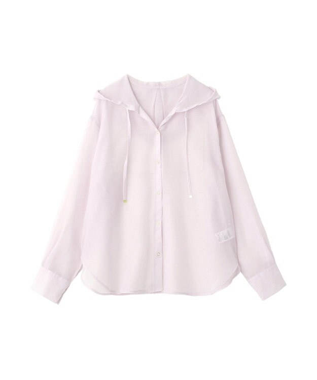 AMERICAN HOLIC シアーフーディーシャツ Pink
