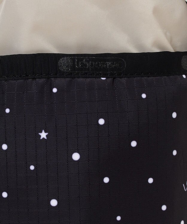 LeSportsac SM DRAWSTRING BUCKET/ブリスドットアイボリー/グリーンコード ブリスドットアイボリー/グリーンコード