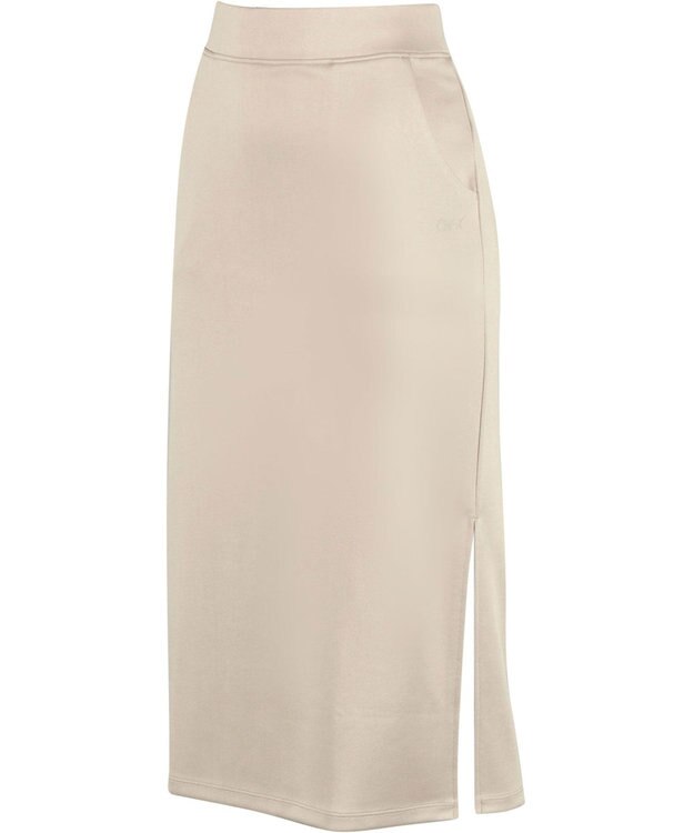 CW-X 【WOMEN】 CW-X ボトムス スリットスカート スリットあり(両脇すそ) 調節可能なウエストひもつき 7分丈 レディース DHY290 /ワコール ベージュ