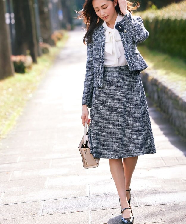 組曲 ビジューバックルメリージェーン パンプス ブラック系