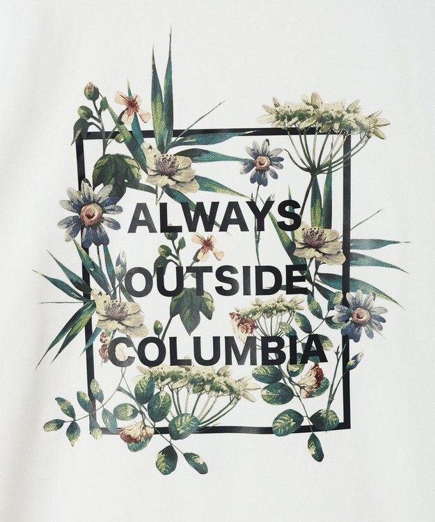 Columbia Columbia/ エルデンパスグラフィックショートスリーブTシャツ /コロンビア Sea Salt Back Print Botanical