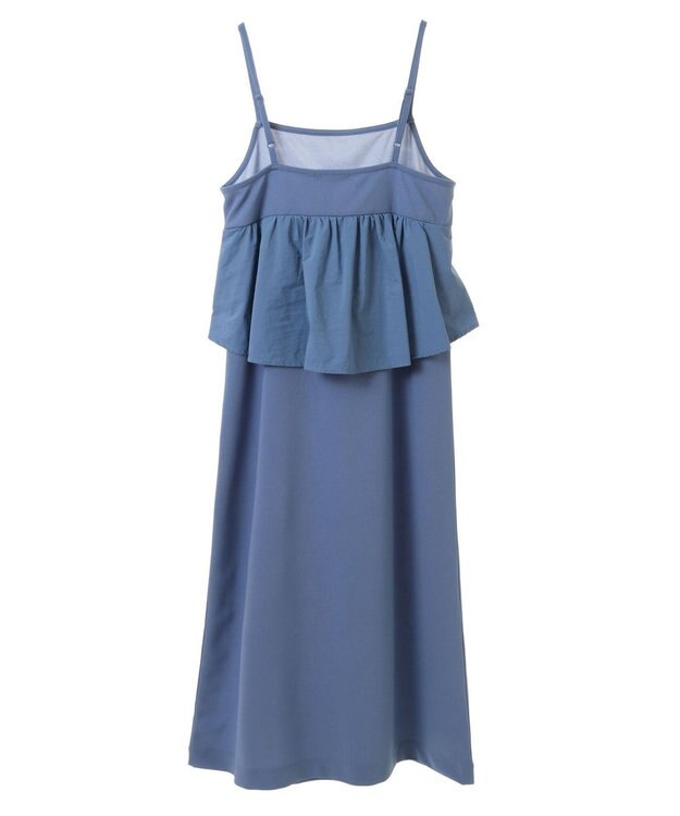 Green Parks armonia.ペプラムキャミワンピース Gray