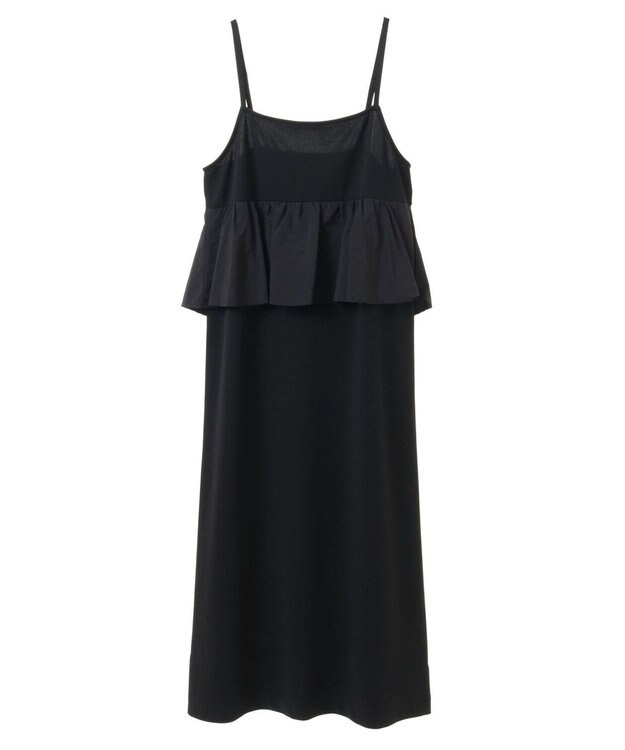 Green Parks armonia.ペプラムキャミワンピース Gray