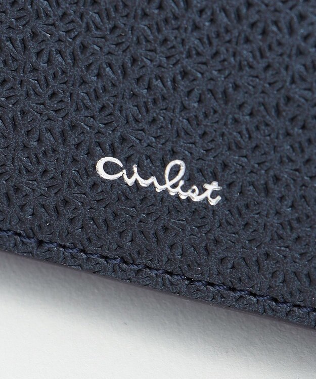 airlist Lファスナー小銭入れ付き二つ折財布 Lily リリィ ネイビー