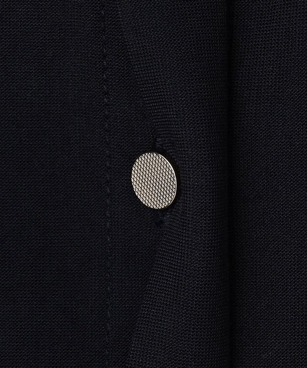 J.PRESS LADIES 【冷房対策に】シアードライトリコット クルーネック カーディガン ネイビー系