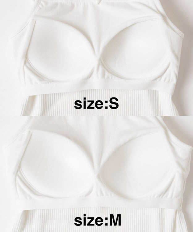 WEGO 【カップ付き】nachumoreホルターネックキャミ ホワイト