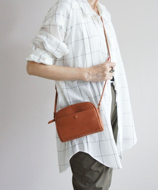 TIDEWAY NUTS ショルダーバッグ ブラウン