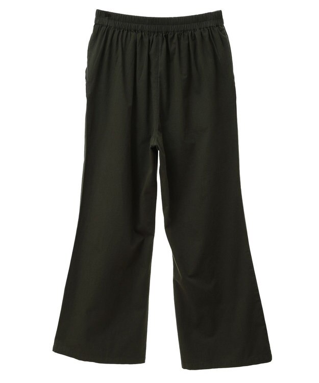 CRAFT STANDARD BOUTIQUE 刺繍入ツイルパンツ Black