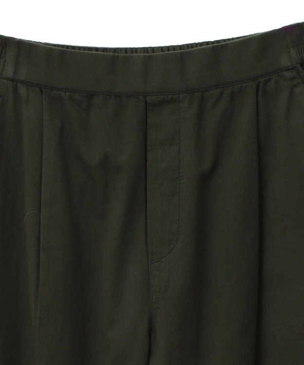 CRAFT STANDARD BOUTIQUE 刺繍入ツイルパンツ Black