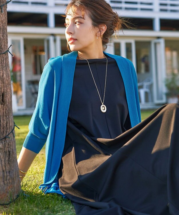 Tiaclasse 【安田美沙子さん着用・2way】オーバルパールロングネックレス ゴールド