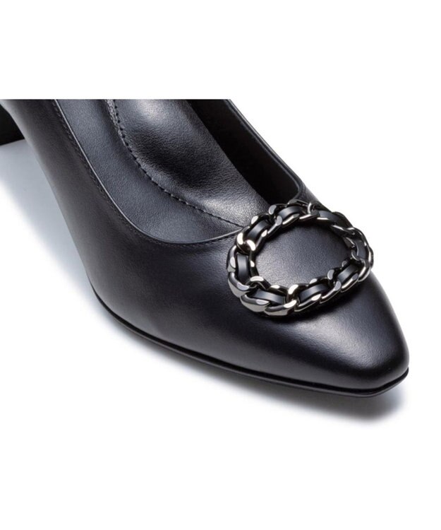 REGAL FOOT COMMUNITY 【リーガルレディース】F51R バックルパンプス パンプス ブラック