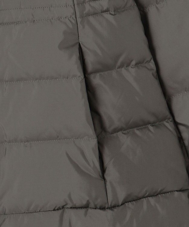 組曲 【洗える】パフィダウンジャケット カーキ系