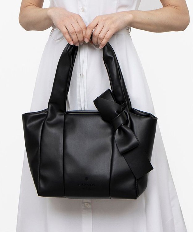 LANVIN en Bleu フリディティ ハンドバッグ（大） ブラック