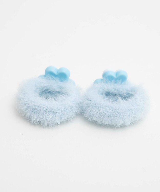 WEGO ミニモンスターヘアゴム2点セット ブルー