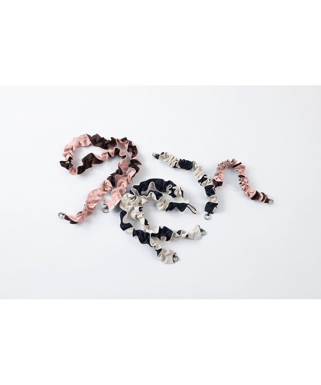 TRICOTE 【調節可能】ニットギャザーショルダーベルト 39NAVY