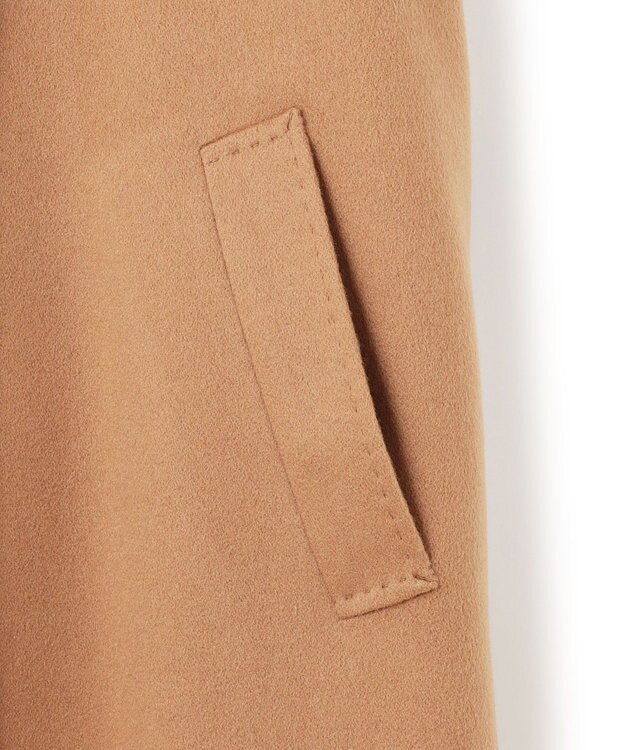 23区 MTRカシミヤビーバー チェスター コート キャメル系