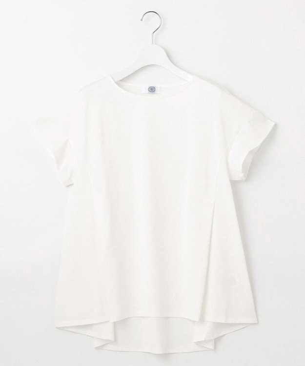 J.PRESS LADIES 【WEB限定・吸水速乾】OUKAプレーティング カットソー ホワイト系