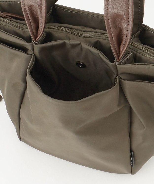 Y'SACCS 【Y’SACCS vous et】コンテナバッグ Ｍサイズ カーキ