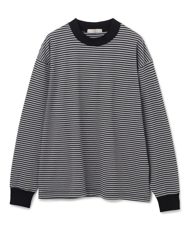 UNFILO MENS 【男女兼用】スマート ストレッチ ロンTEE [24年商品] ボーダー