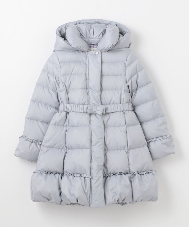 組曲 KIDS 【110-140㎝】ロング ダウン サックスブルー系