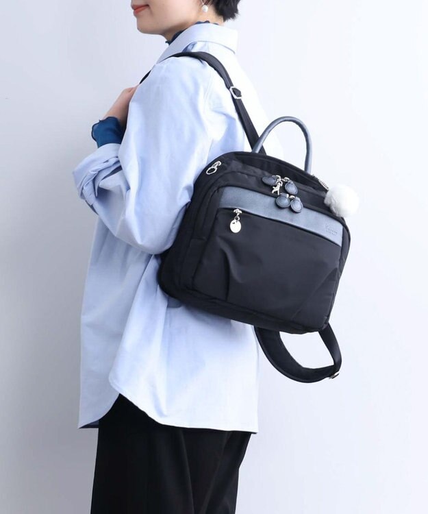ACE BAGS & LUGGAGE Kanana project PJ1-4th リュックサック 67644 カナナ プロジェクト 軽い 軽量 旅行 ブラック