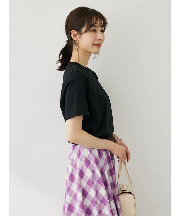 Green Parks 汗じみ防止クルーネックＴシャツ Off White