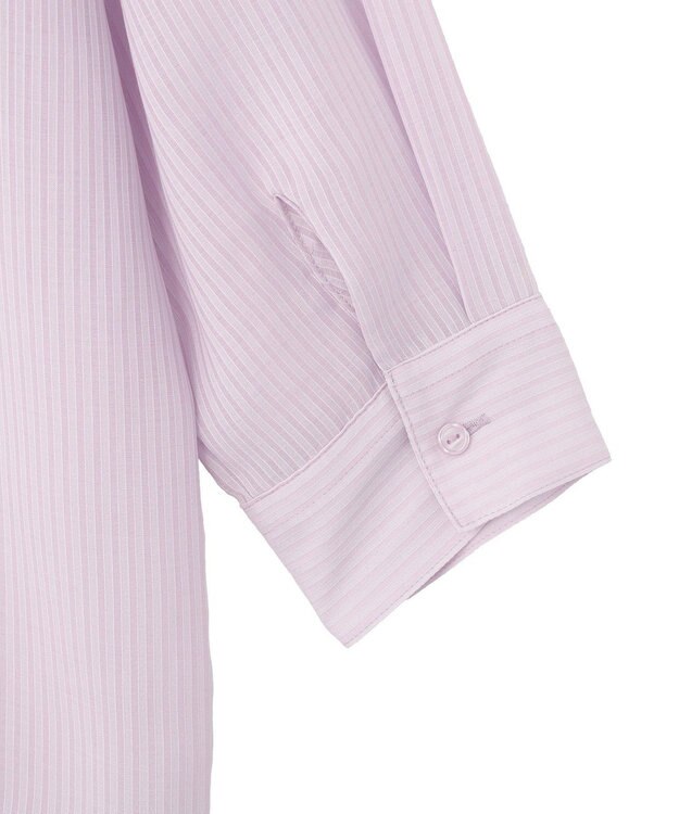 AMERICAN HOLIC ウエストタックシアーストライプシャツ Pink