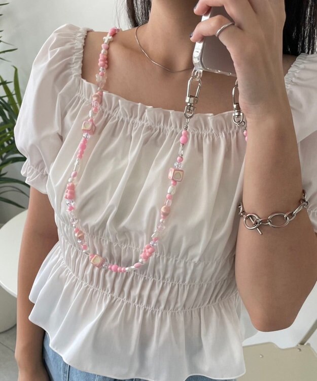 WEGO デザインビーズストラップ 柄3