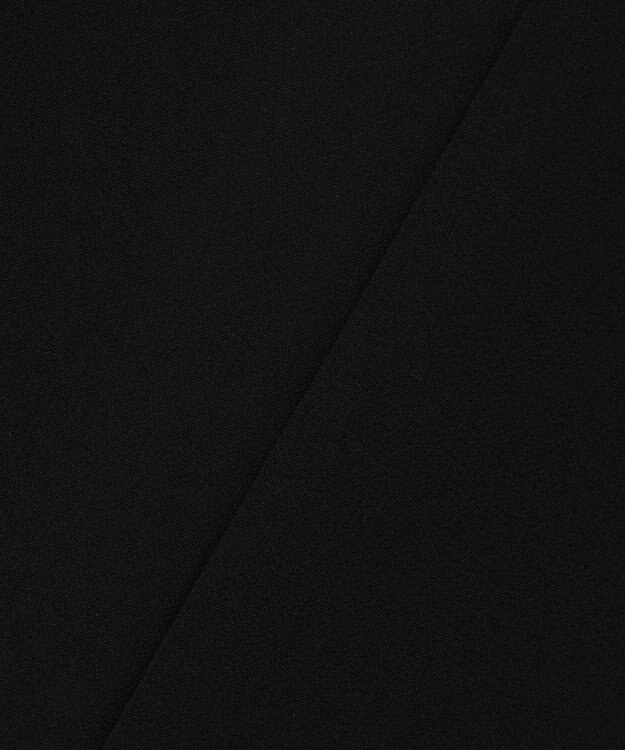 自由区 FORMAL 【洗える/着心地楽々】セオプラスエス ウォッシャブル ワンピース ブラック系