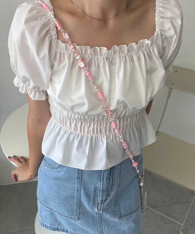 WEGO デザインビーズストラップ 柄3