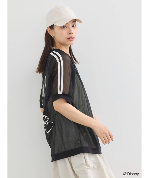 Green Parks オズワルド／メッシュラインプルオーバー Black