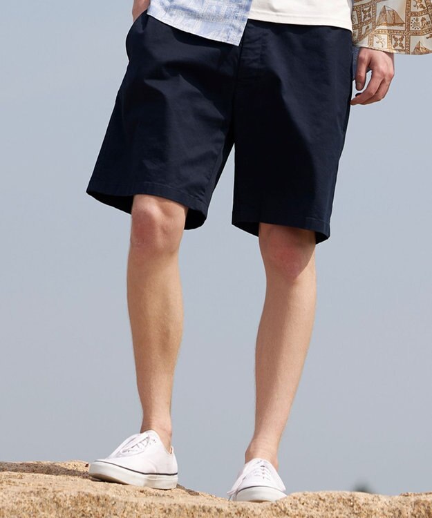 J.PRESS MEN カジュアルデイリーショーツ ネイビー系