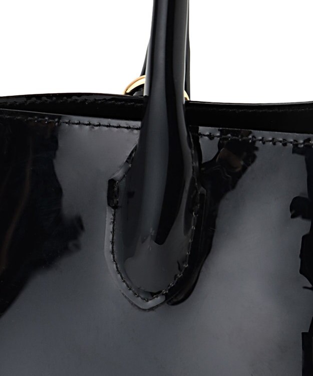 23区 クリア トートバッグ ブラック系