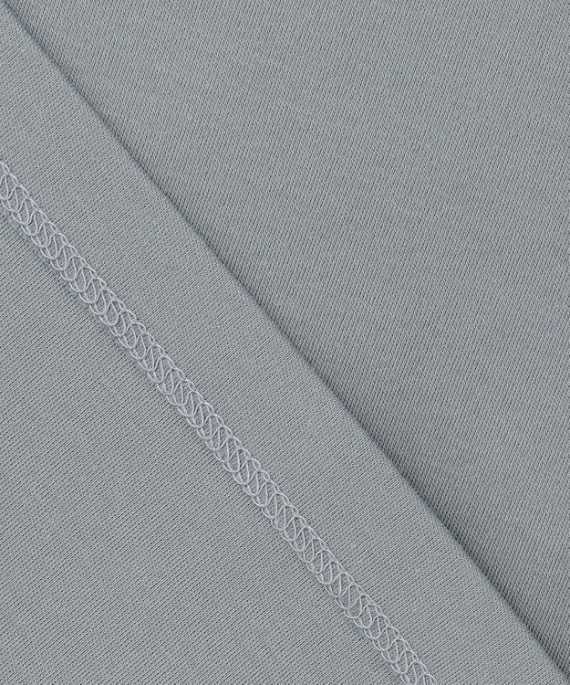 J.PRESS LADIES 【接触冷感・UVケア】コンパクトコットンスムース ツイストスリーブ カットソー スモーキーグリーン系