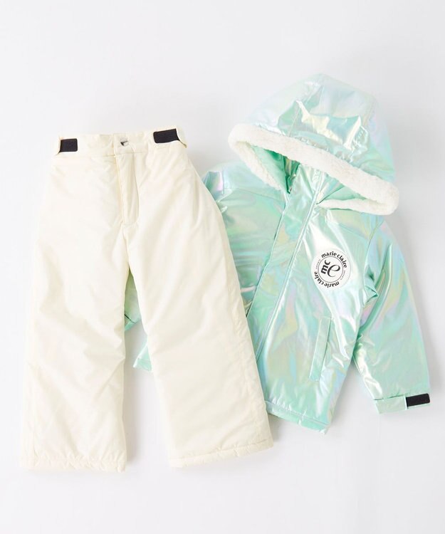OP／FILA 【MC ENFANTS】スノーウェア上下セット ミント