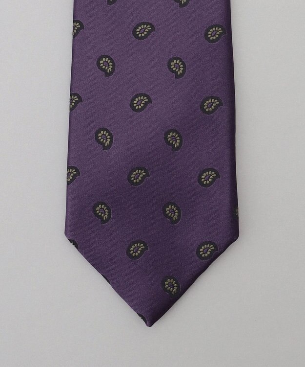 GOTAIRIKU GOTAIRIKU別注【MANTERO/マンテロ】ネクタイ_ペイズリー パープル系8
