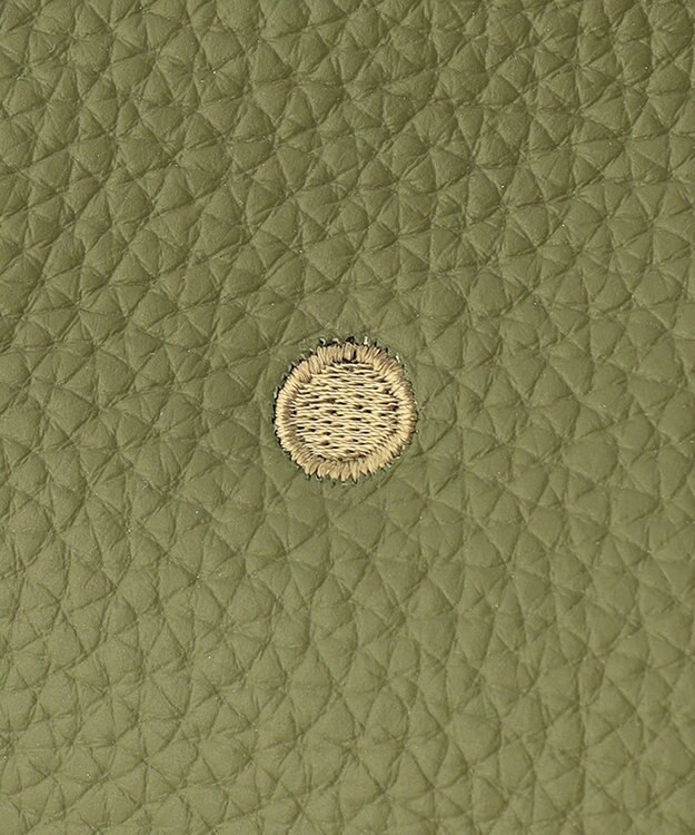 UNBILLION ペルケ perche / 牛革ドット刺繍トートバッグ OL