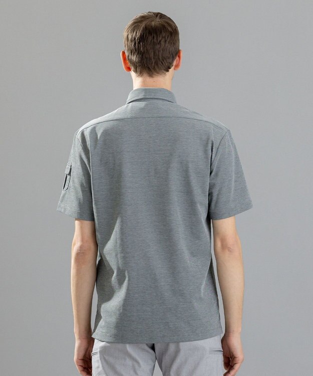 JOSEPH HOMME 【接触冷感】アイスコットンカノコ　ポロ ピーコックグリーン系