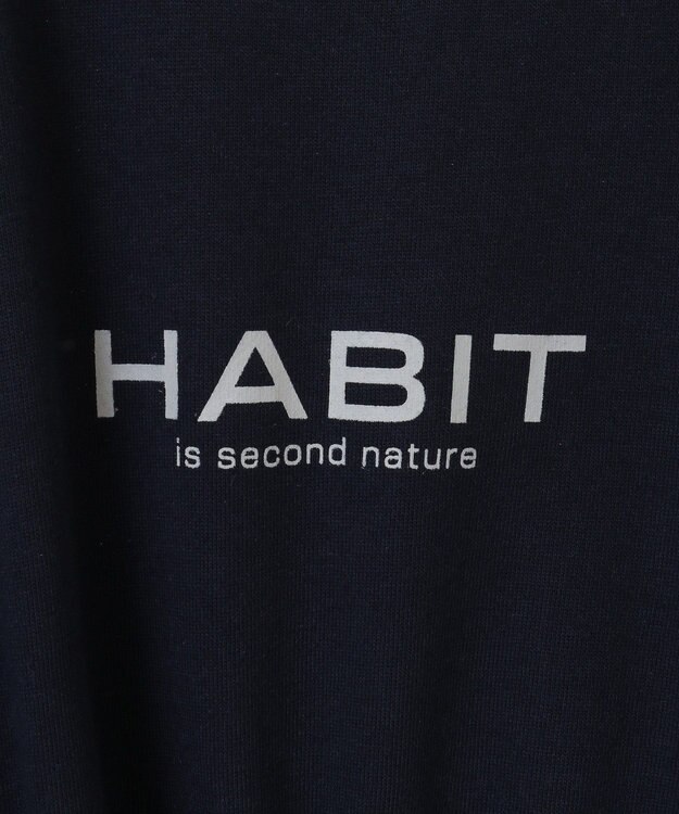 CRAFT STANDARD BOUTIQUE ライン入りロゴチュニック Navy