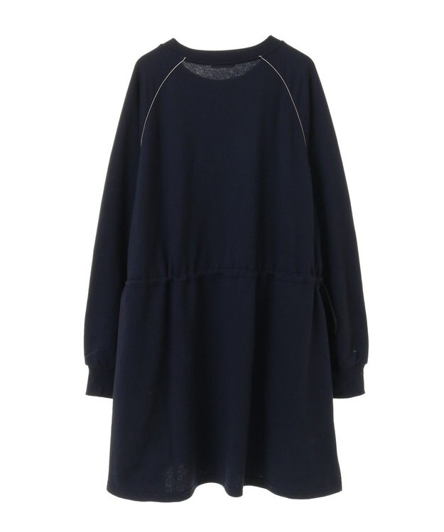 CRAFT STANDARD BOUTIQUE ライン入りロゴチュニック Navy